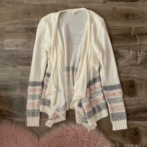 • Drapey Sweater Knit Cardigan •